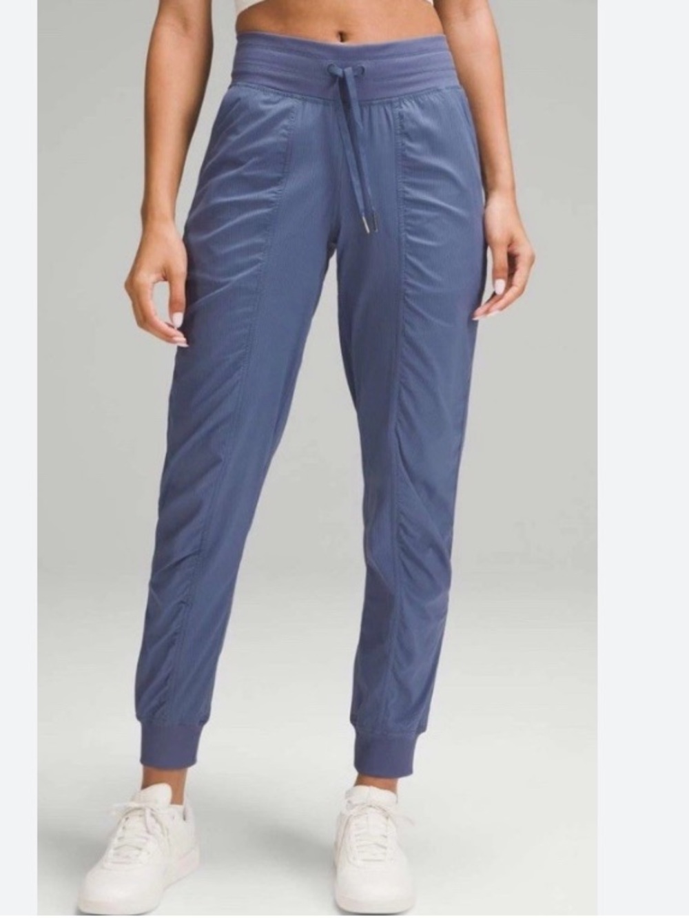 Lululemon Dance Studio Jogger Blue Striped Athletic Casual Lightweight
